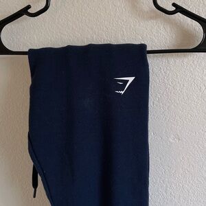 gymshark navy blue joggers